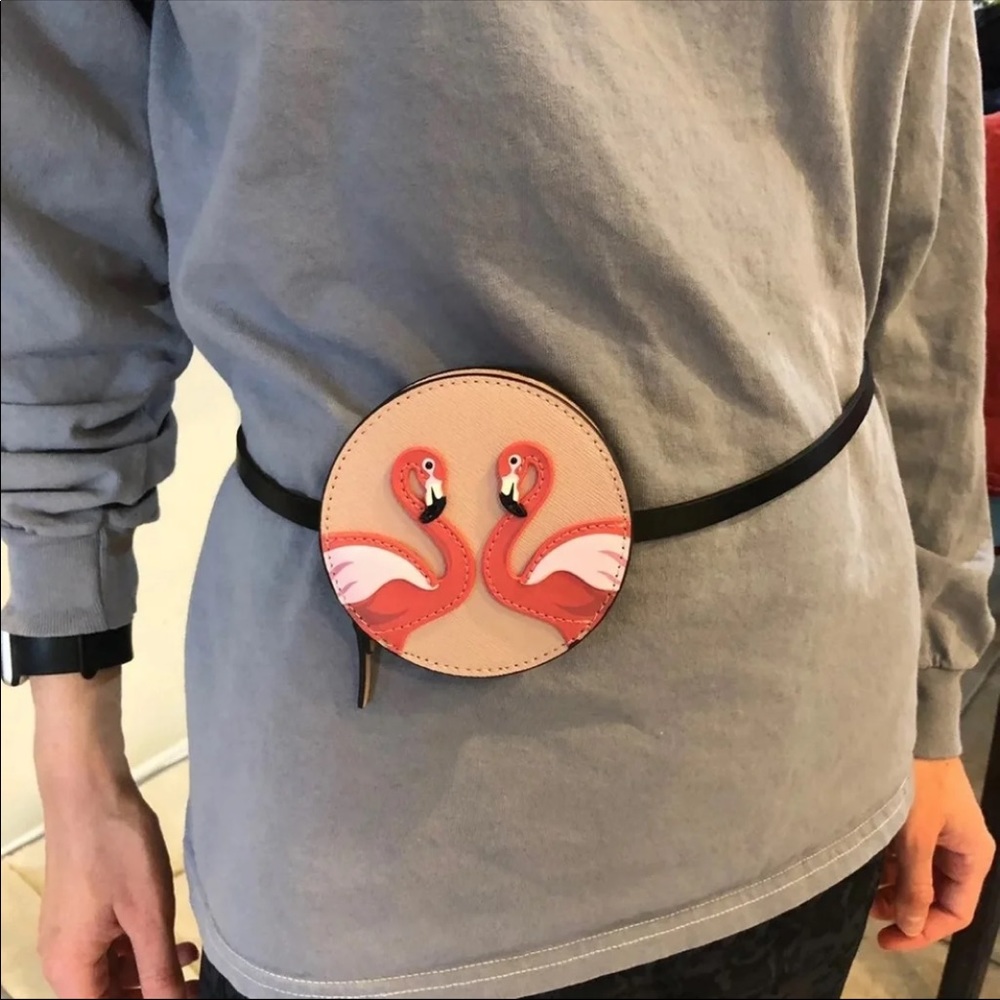 NWT by the pool Flamingo Kate Spade Coin Purse